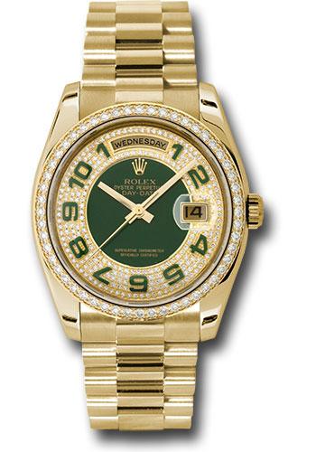 Pre-owned Rolex Yellow Gold Day-Date — 118348