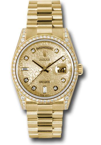 Pre-owned Rolex Yellow Gold Day-Date — 118388