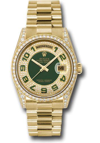 Pre-owned Rolex Yellow Gold Day-Date — 118388