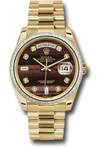 Pre-owned Rolex Yellow Gold Day-Date — 118398