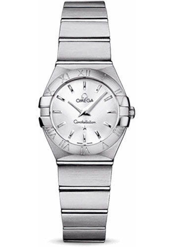 Omega Ladies Constellation Quartz Silver 123.10.24.60.02.001 watch
