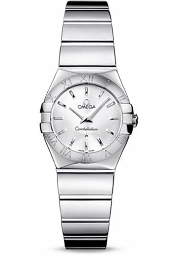 Pre-owned Omega Ladies Constellation Polished — 123.10.24.60.02.002