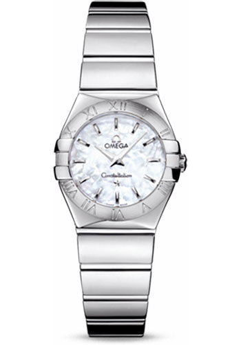 Pre-owned Omega Ladies Constellation Polished — 123.10.24.60.05.002