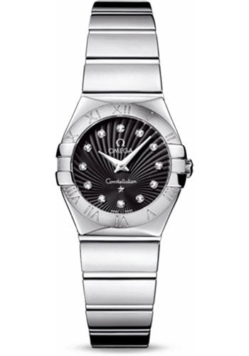 Pre-owned Omega Ladies Constellation Polished — 123.10.24.60.51.002
