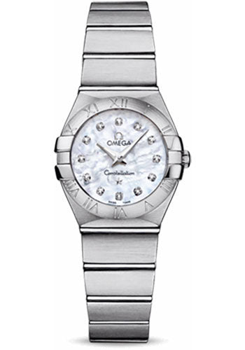 Omega Ladies Constellation Quartz Steel 123.10.24.60.55.001 watch