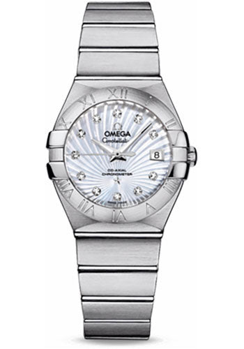 Pre-owned Omega Ladies Constellation Chronometer — 123.10.27.20.55.001