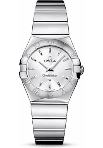 Pre-owned Omega Ladies Constellation Polished — 123.10.27.60.02.002