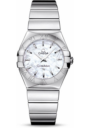 Pre-owned Omega Ladies Constellation Polished — 123.10.27.60.05.002