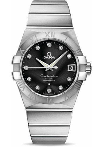 Pre-owned Omega Gents Constellation Chronometer — 123.10.38.21.51.001