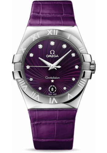 Pre-owned Omega Ladies Constellation — 123.13.35.60.60.001