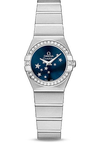 Pre-owned Omega Ladies Constellation Star — 123.15.24.60.03.001