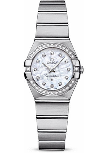 Pre-owned Omega Ladies Constellation — 123.15.24.60.55.001