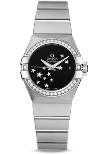 Pre-owned Omega Ladies Constellation Chronometer — 123.15.27.20.01.001