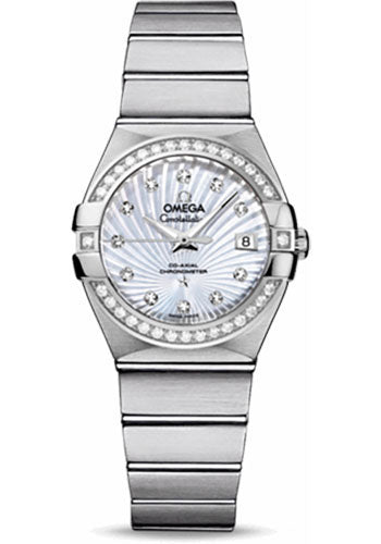 Pre-owned Omega Ladies Constellation Chronometer — 123.15.27.20.55.001