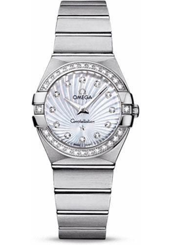 Pre-owned Omega Ladies Constellation — 123.15.27.60.55.002