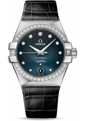 Pre-owned Omega Ladies Constellation Chronometer — 123.18.35.20.56.001