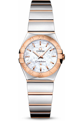 Pre-owned Omega Ladies Constellation Polished — 123.20.24.60.05.003