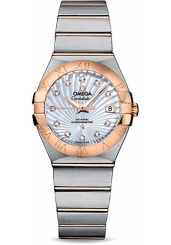 Pre-owned Omega Ladies Constellation Chronometer — 123.20.27.20.55.001