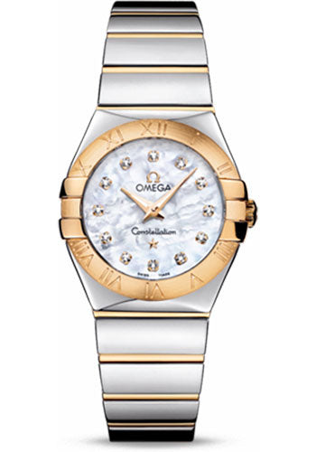 Pre-owned Omega Ladies Constellation Polished — 123.20.27.60.55.004