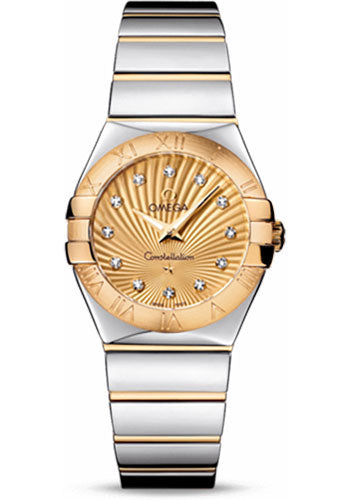 Pre-owned Omega Ladies Constellation Polished — 123.20.27.60.58.002