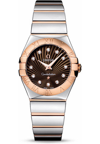 Pre-owned Omega Ladies Constellation Polished — 123.20.27.60.63.002