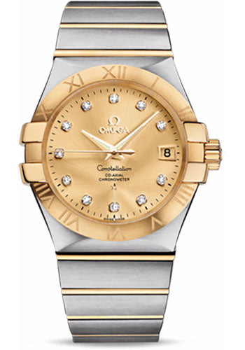 Pre-owned Omega Gents Constellation Chronometer — 123.20.35.20.58.001