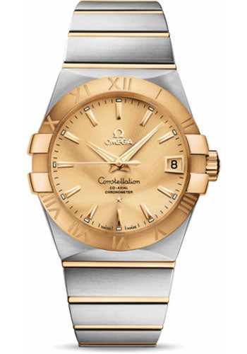 Pre-owned Omega Gents Constellation Chronometer — 123.20.38.21.08.001