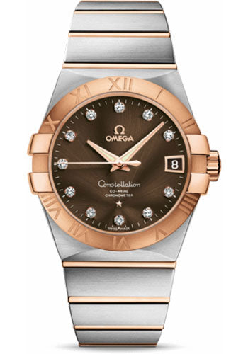 Pre-owned Omega Gents Constellation Chronometer — 123.20.38.21.63.001