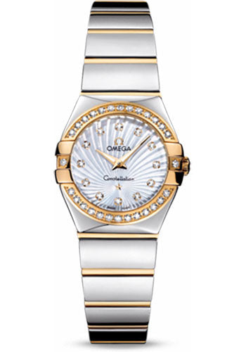 Pre-owned Omega Ladies Constellation Polished — 123.25.24.60.55.008