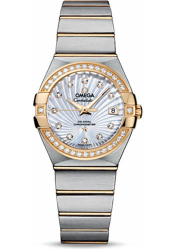 Pre-owned Omega Ladies Constellation Chronometer — 123.25.27.20.55.002