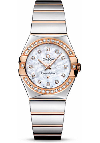 Pre-owned Omega Ladies Constellation Polished — 123.25.27.60.55.005