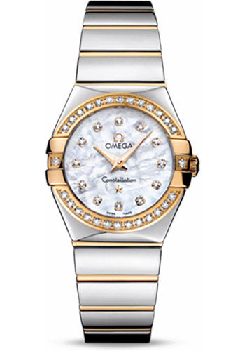 Pre-owned Omega Ladies Constellation Polished — 123.25.27.60.55.007