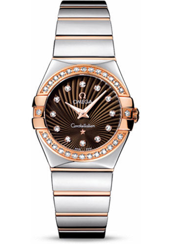 Pre-owned Omega Ladies Constellation Polished — 123.25.27.60.63.002