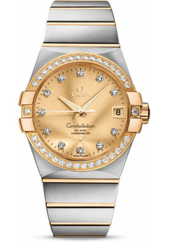 Pre-owned Omega Gents Constellation Chronometer — 123.25.38.21.58.001