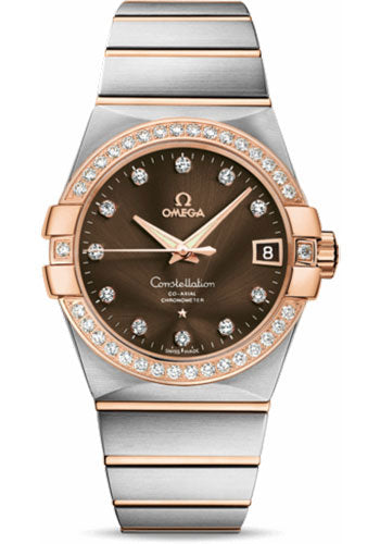 Pre-owned Omega Gents Constellation Chronometer — 123.25.38.21.63.001