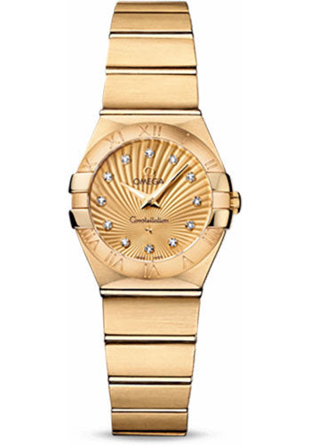 Pre-owned Omega Ladies Constellation — 123.50.24.60.58.001