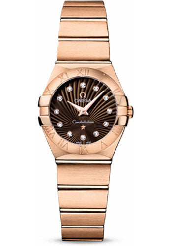 Omega Ladies Constellation Quartz 24mm 123.50.24.60.63.001 watch