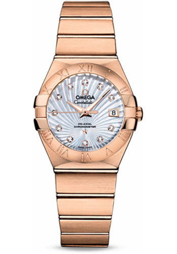 Pre-owned Omega Ladies Constellation Chronometer — 123.50.27.20.55.001