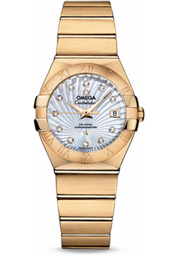 Pre-owned Omega Ladies Constellation Chronometer — 123.50.27.20.55.002