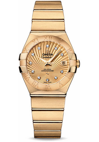 Pre-owned Omega Ladies Constellation Chronometer — 123.50.27.20.58.001