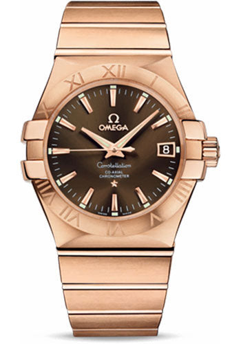 Pre-owned Omega Gents Constellation Chronometer — 123.50.35.20.13.001