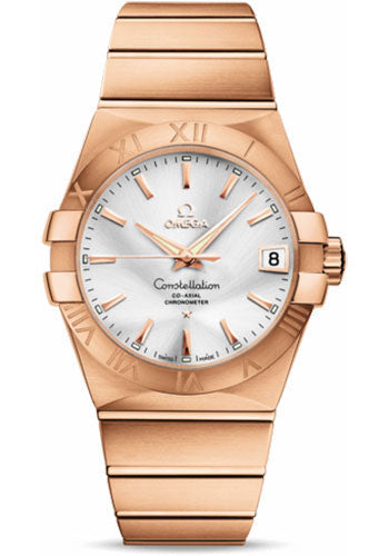 Omega Gents Constellation Chronometer Silver 123.50.38.21.02.001 watch