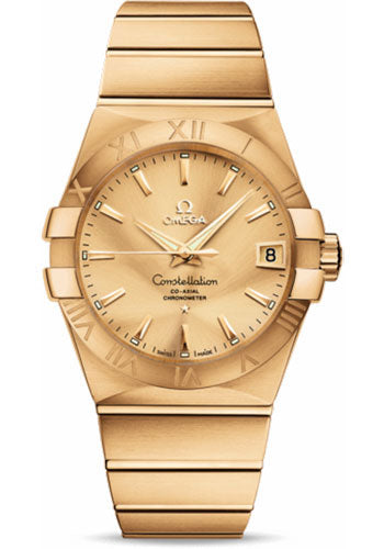 Pre-owned Omega Gents Constellation Chronometer — 123.50.38.21.08.001