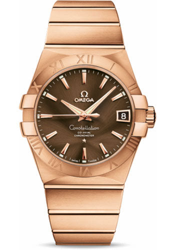 Omega Gents Constellation Chronometer Brown 123.50.38.21.13.001 watch
