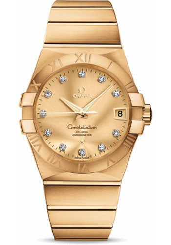 Pre-owned Omega Gents Constellation Chronometer — 123.50.38.21.58.001