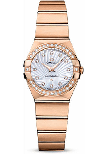 Omega Ladies Constellation Quartz 24mm 123.55.24.60.55.001 watch
