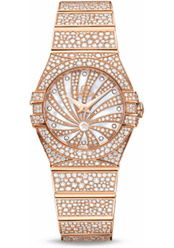 Pre-owned Omega Ladies Constellation Luxury — 123.55.24.60.55.009