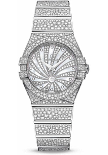 Pre-owned Omega Ladies Constellation Luxury — 123.55.24.60.55.010