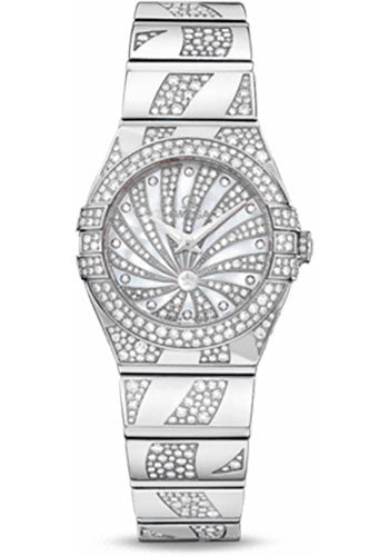 Pre-owned Omega Ladies Constellation Luxury — 123.55.24.60.55.012