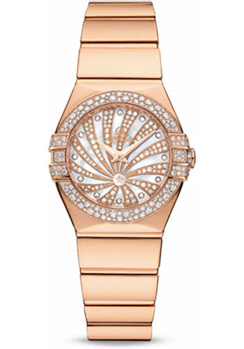 Pre-owned Omega Ladies Constellation Luxury — 123.55.24.60.55.013
